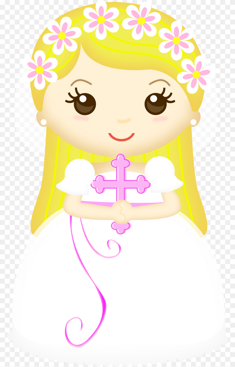 Confirmation Clipart Happy Eucharist, Toy, Doll, Face, Head Png