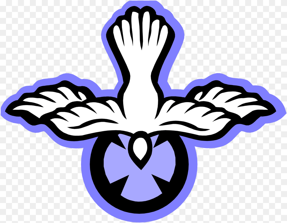 Confirmation Clipart Holy Ghost Clip Art Gifts Of The Holy Spirit, Emblem, Symbol, Cross, Logo Free Png Download