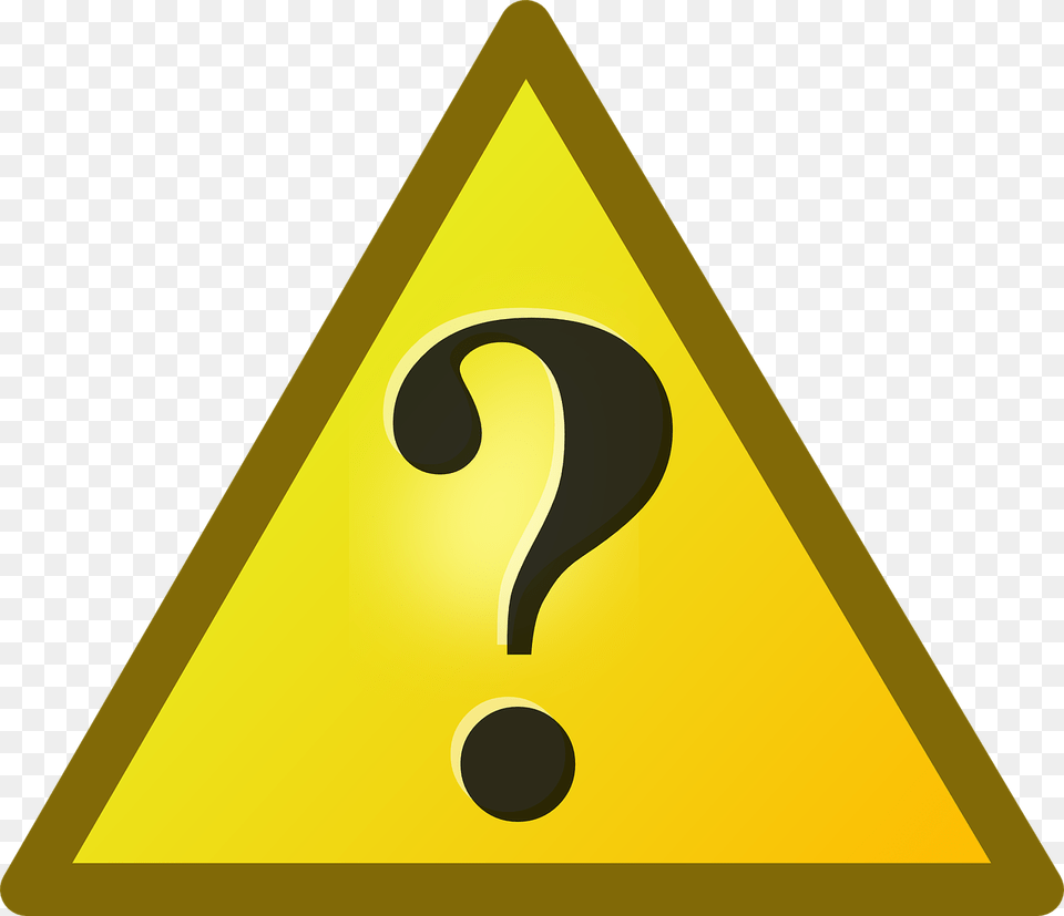 Confirmation Question Icon Vector Graphic On Pixabay Warning Sign Question Mark, Symbol, Road Sign Free Png