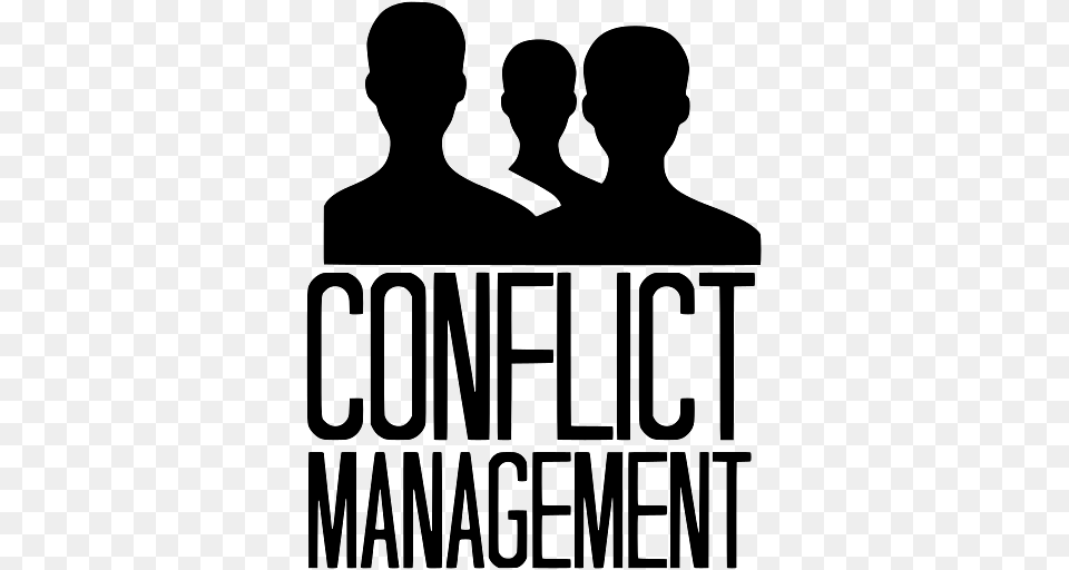 Conflict Management, Silhouette, Advertisement, Poster, Adult Free Transparent Png