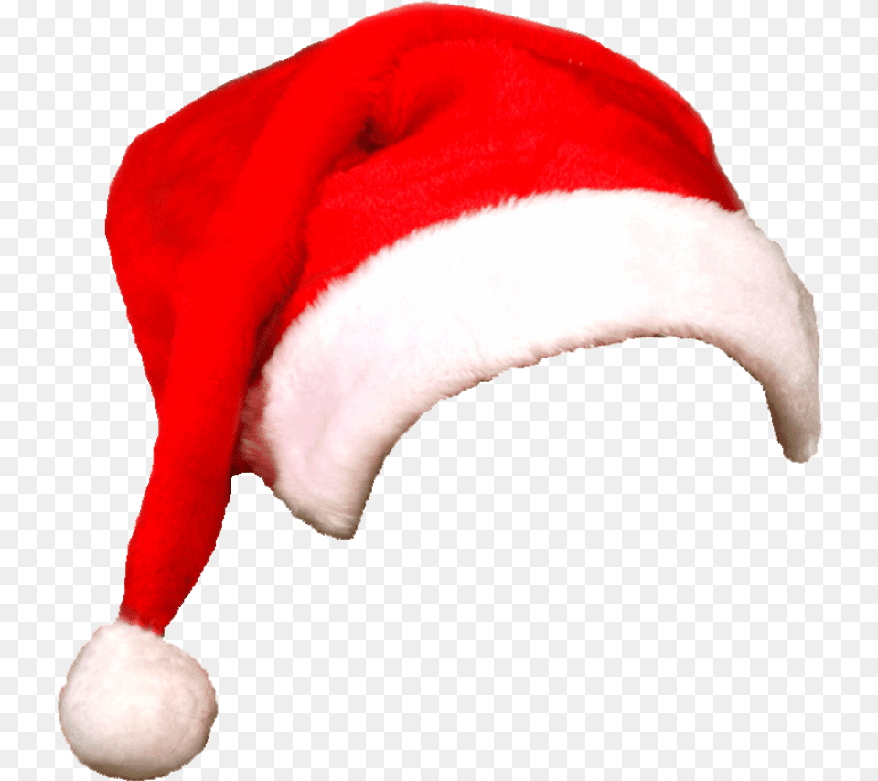 Conforming Santa Cap Transparency Merry Christmas Cap, Clothing, Hat, Baby, Person Png Image