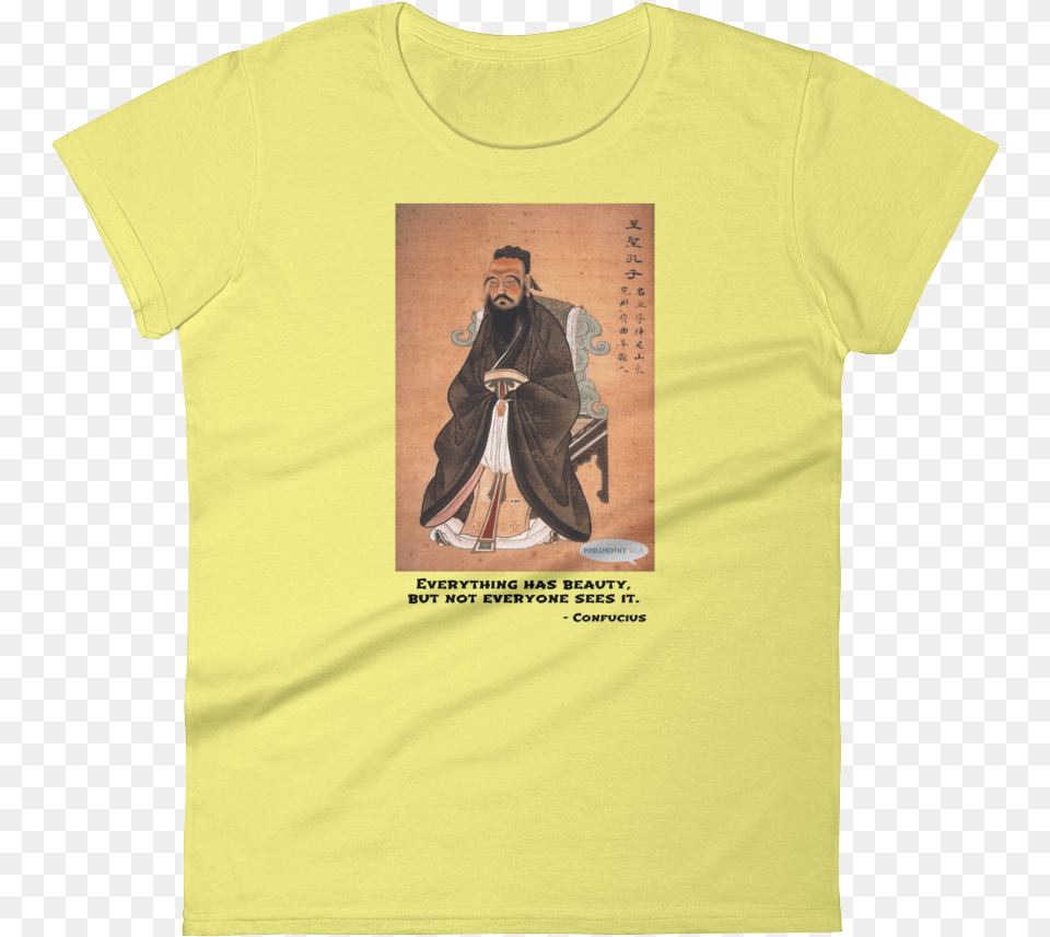 Confucius Women39s Tee Posterazzi Confucius C551 479 Bc Nchinese Philosopher, Adult, Clothing, Male, Man Free Transparent Png