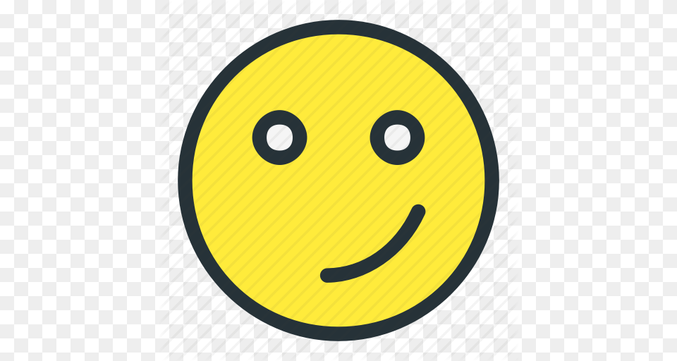 Confuse Emoji Emoticons Face Meh Smiley Icon, Disk Free Png Download