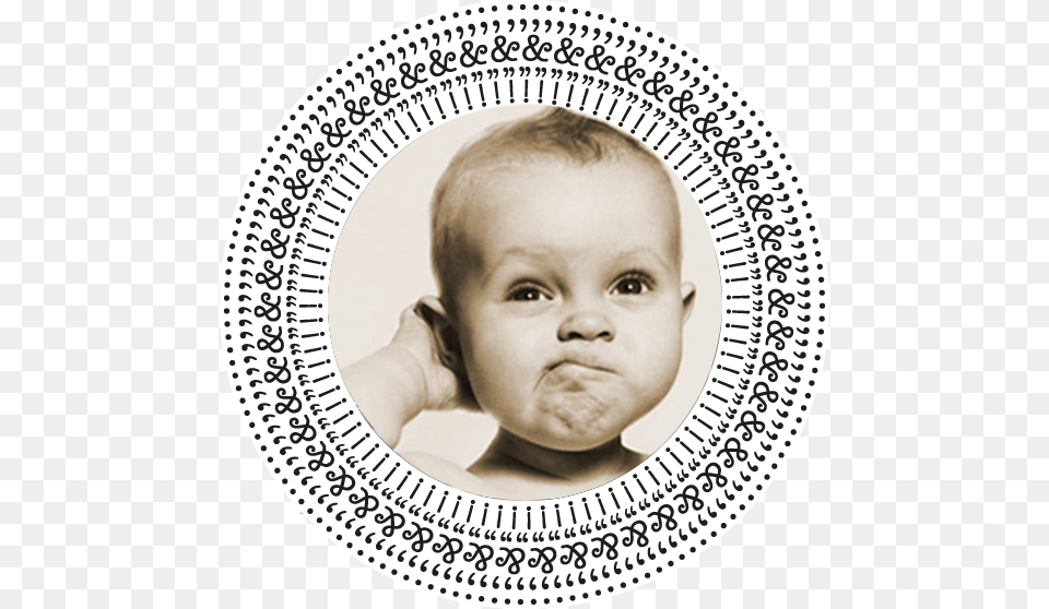 Confused Baby School Class Treasurer Slogans, Face, Head, Person, Photography Png Image