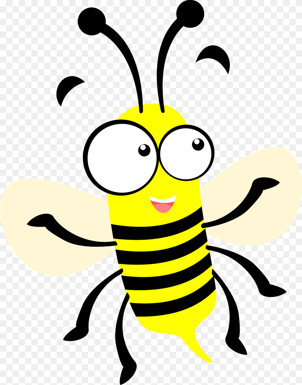 Confused Bee Clipart, Animal, Wasp, Invertebrate, Insect Png