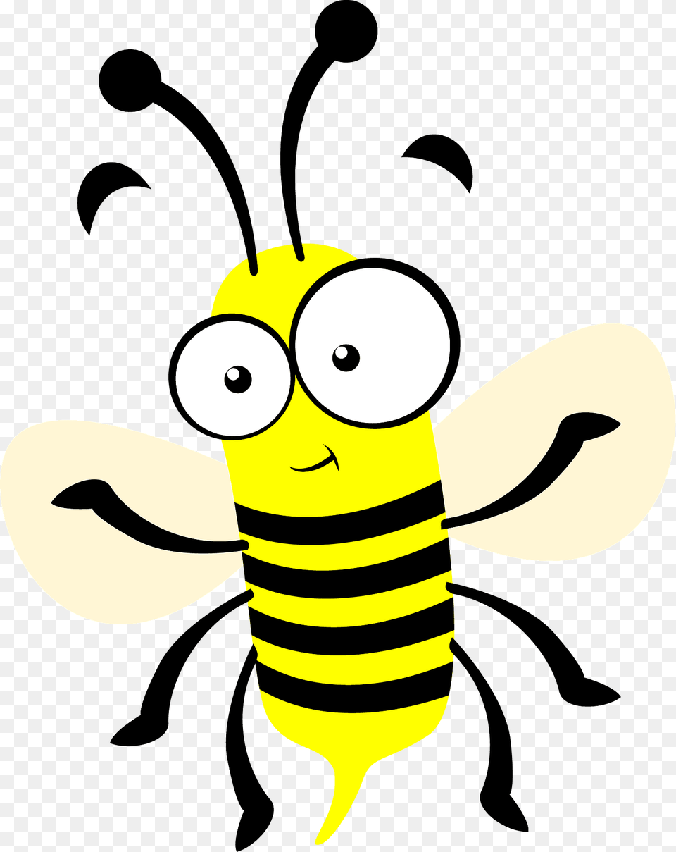 Confused Bee Clipart, Animal, Insect, Invertebrate, Wasp Png
