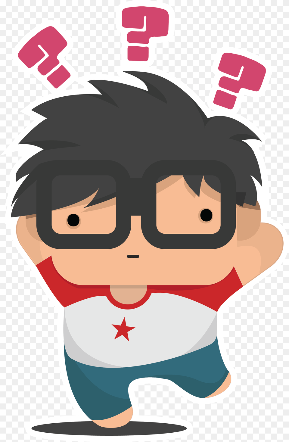 Confused Cartoon, Body Part, Hand, Person Free Transparent Png