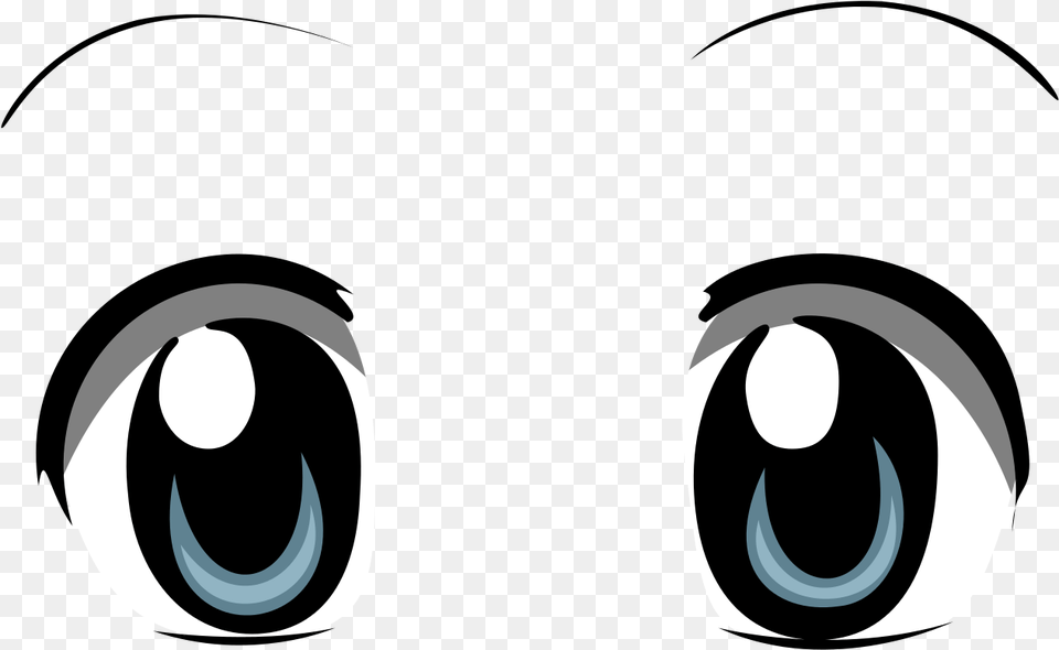 Confused Cartoon Eyes Transparent U0026 Clipart Free Anime Eye Clip Art, Accessories, Earring, Jewelry Png