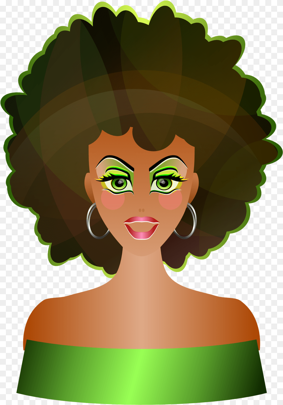 Confused Clipart Woman Natural Hair Clip Art, Accessories, Portrait, Photography, Person Free Transparent Png
