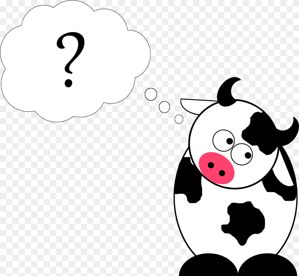 Confused Cow Image May Contain Text, Face, Head, Person, Baby Free Png Download