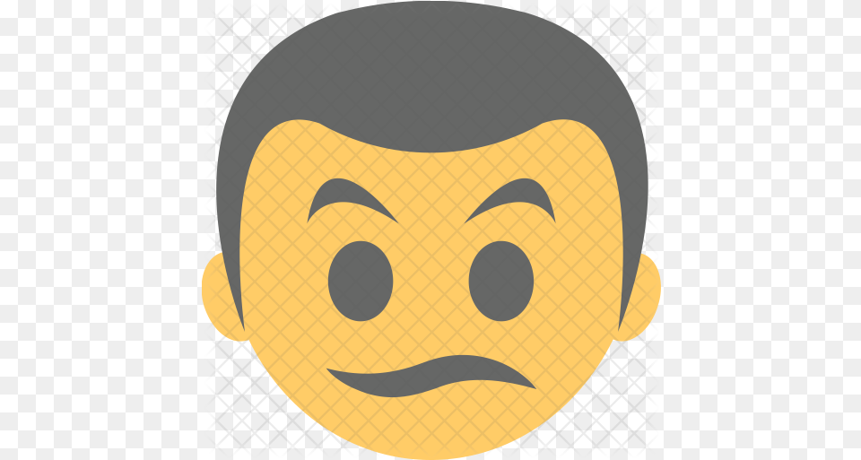 Confused Emoji Icon Smiley, Photography, Face, Head, Person Png Image