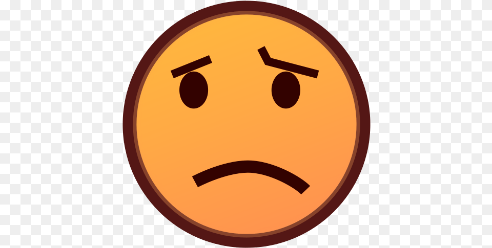Confused Emoticon Facebook Download Face Emoji Confused Face, Disk, Nature, Outdoors, Sky Free Transparent Png