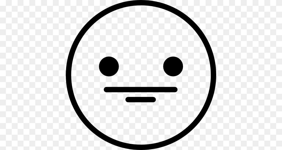 Confused Emoticons Emoji Feelings Smileys Icon, Gray Free Png