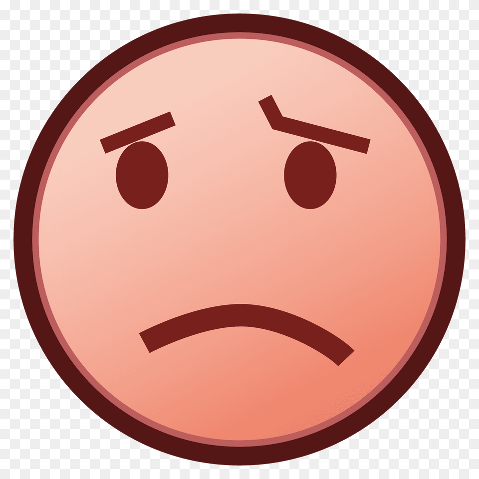 Confused Face Emoji Clipart, Sphere, Disk Free Png