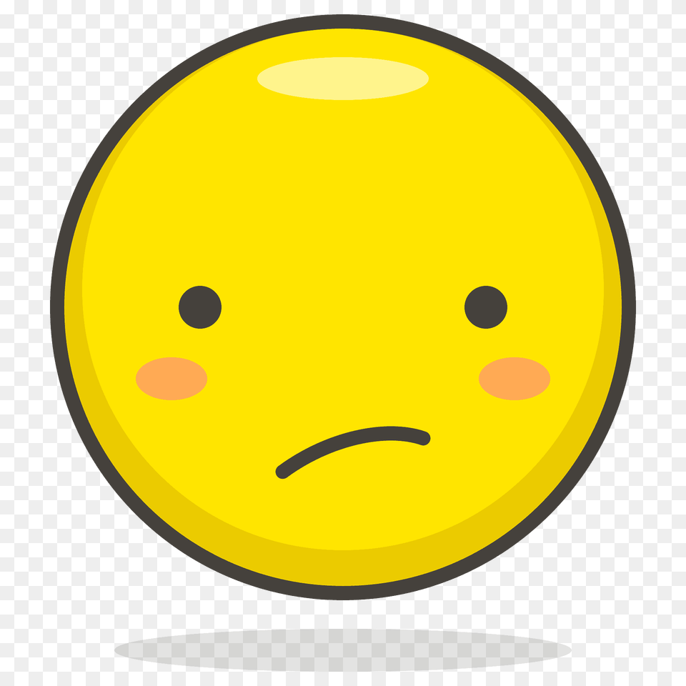 Confused Face Emoji Clipart, Egg, Food Free Png Download