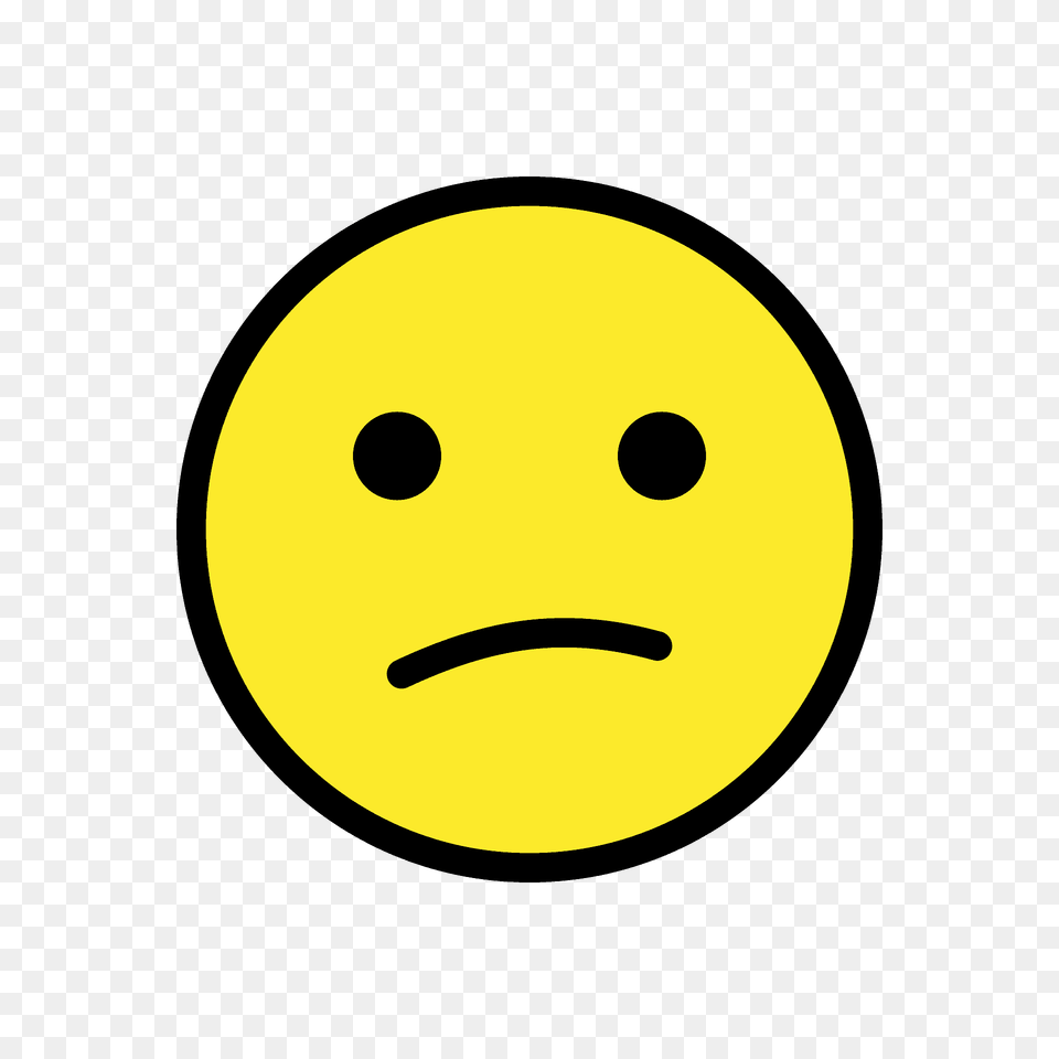 Confused Face Emoji Clipart, Astronomy, Moon, Nature, Night Free Transparent Png