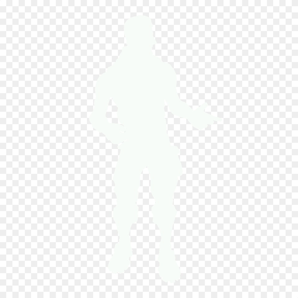 Confused Icon Rarest Emote In Fortnite, Silhouette, Adult, Male, Man Png