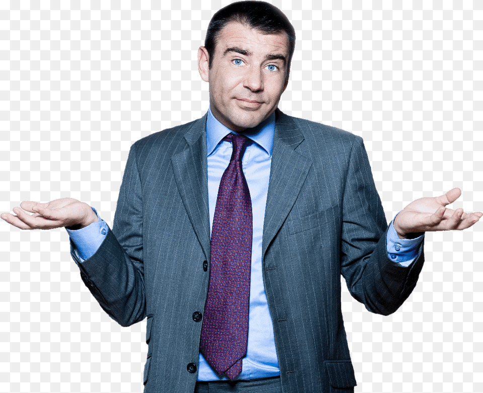 Confused Man Vector, Accessories, Suit, Person, Necktie Free Png