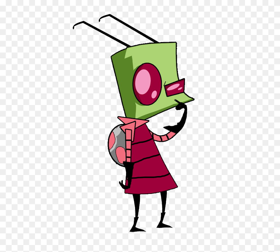 Confused Zim, People, Person, Dynamite, Weapon Png