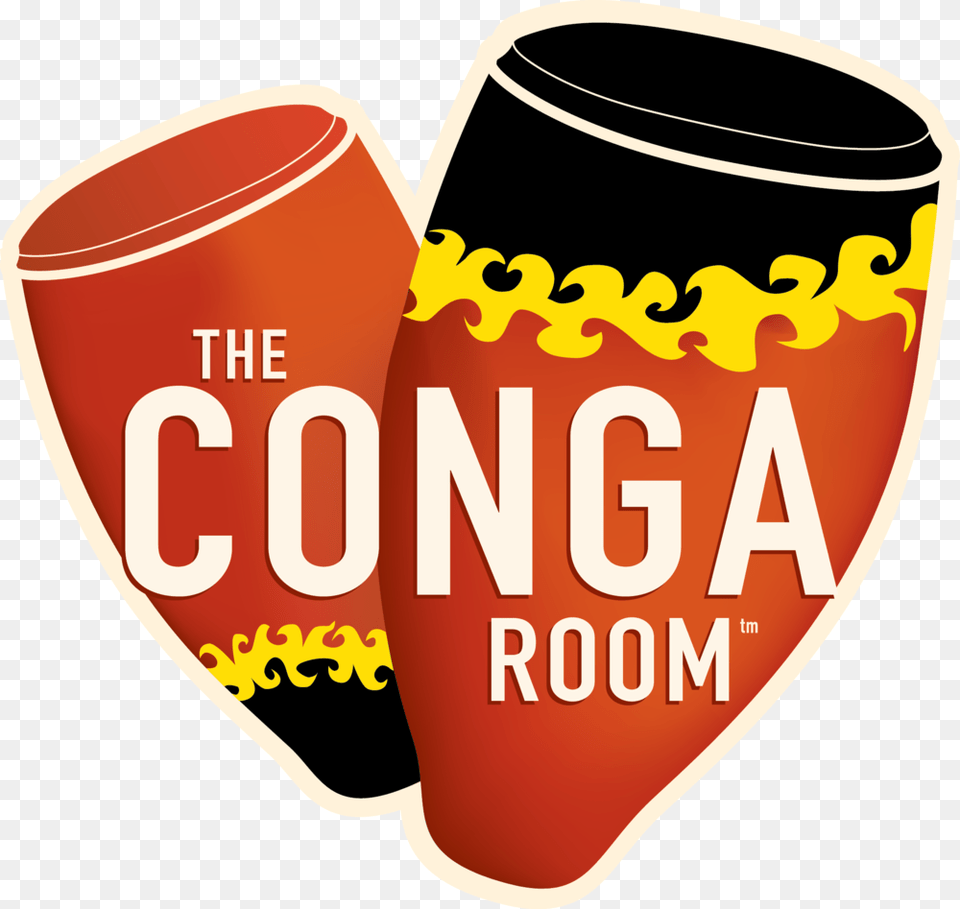 Congaroom Logo Conga Room Logo, Glass, Food, Ketchup, Alcohol Png
