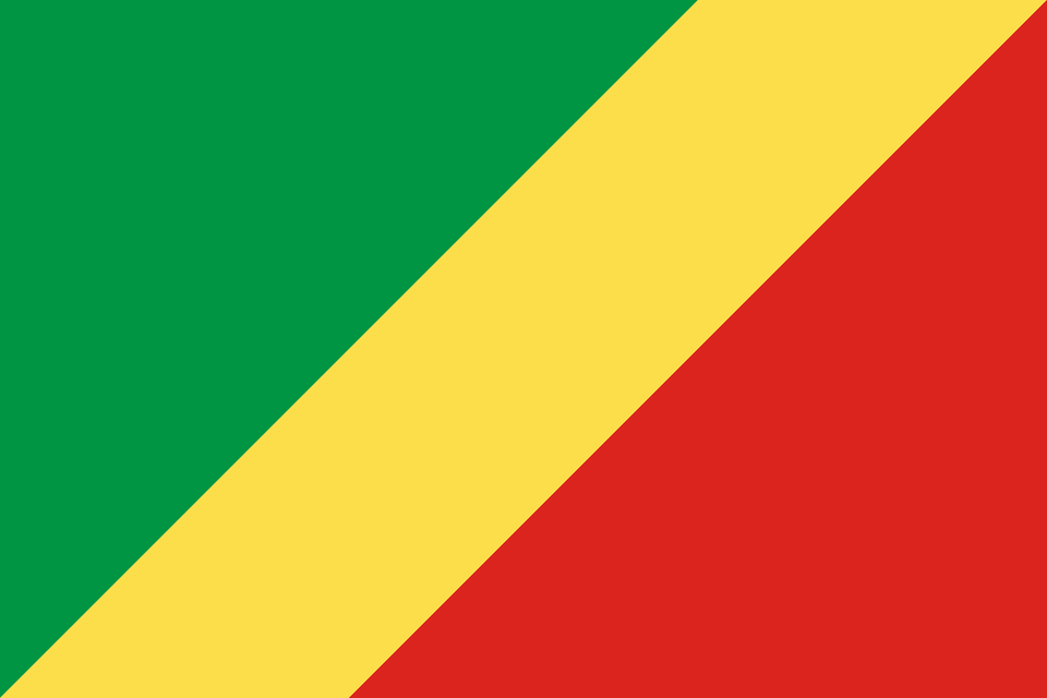 Congo Flag Clipart Png