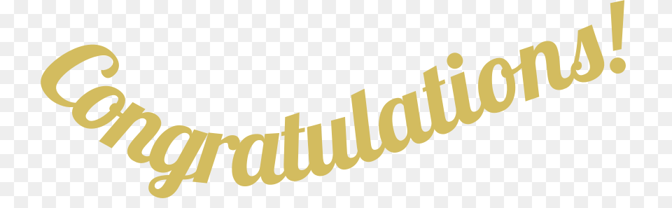 Congrats, Text Png