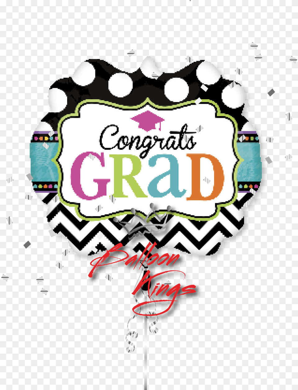 Congrats Grad Chevron Marquee Graduation Party Clip Art, Advertisement, Graphics Free Png