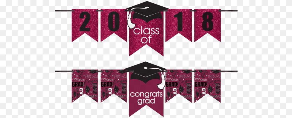 Congrats Grad Customizable Berry Glitter Banner Kit Congrats Grad Glitter Graduation Year Banner Kit, Scoreboard, Art, Collage, Text Free Png