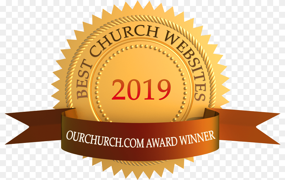 Congrats Harvest Of Praise Church Of God Rochester Best Website Award 2018, Gold, Logo, Badge, Symbol Free Transparent Png