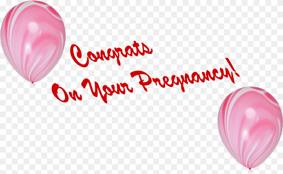 Congrats On Your Pregnancy Photo Balloon Free Transparent Png