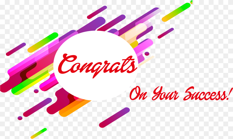 Congrats On Your Success Free Image Download, Art, Graphics, Light, Neon Png
