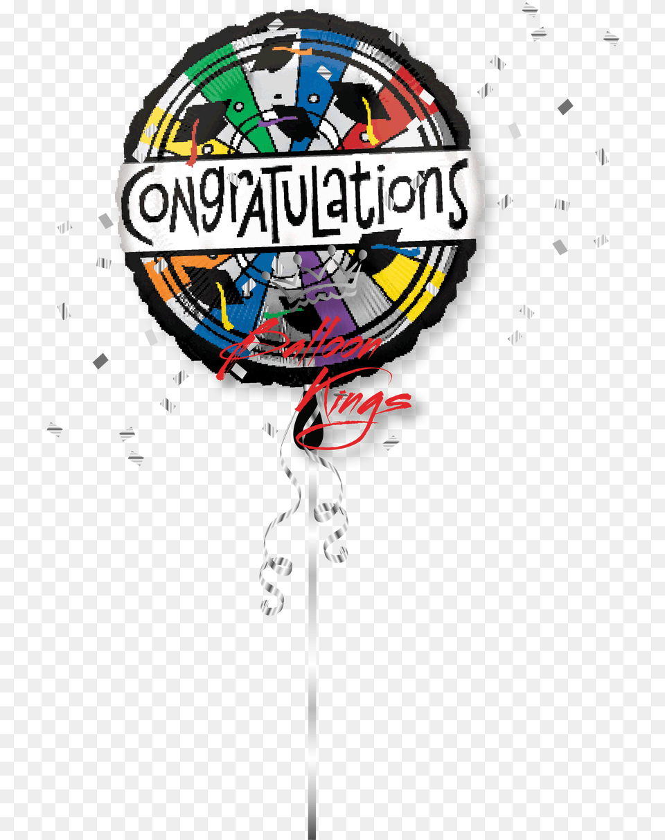 Congratulation Colors Congratulations Class Of 2017 Graduation 9pc Balloon, Food, Sweets, Person, Candy Free Png
