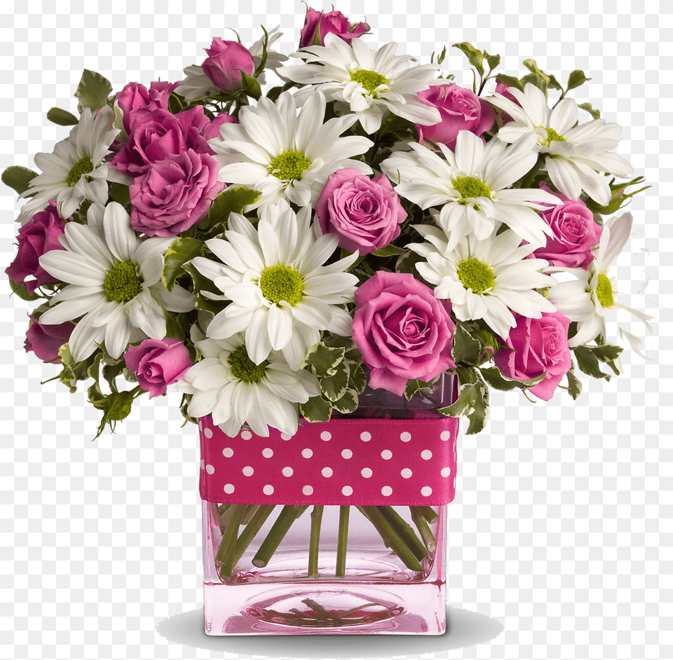 Congratulation Flower Transparent Teleflora Polka Dots And Posies, Plant, Flower Arrangement, Flower Bouquet, Pattern Png