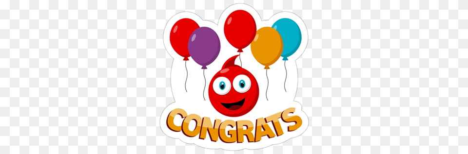 Congratulations, Balloon Png Image