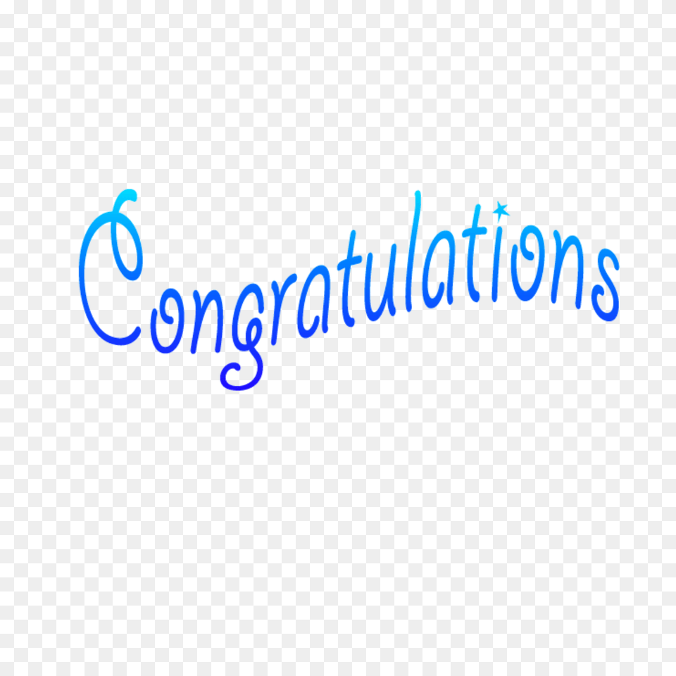 Congratulations Blue Happy Winner Congrats, Text, Logo Png