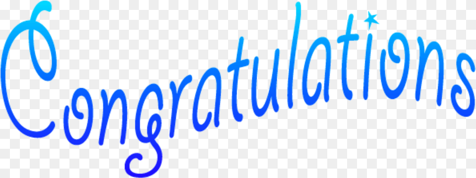 Congratulations Blue Happy Winner Congrats Cute Cat, Text Png