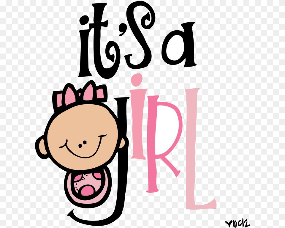 Congratulations Clipart Baby Girl Graphics Illustrations Its A Girl Clipart, People, Person, Text, Face Free Transparent Png
