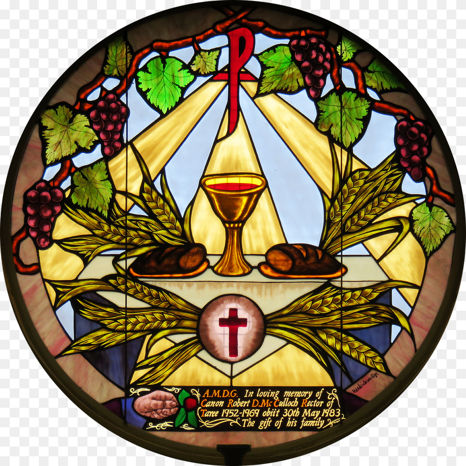 Congratulations Eucharist Stained Glass Window, Art, Stained Glass Png