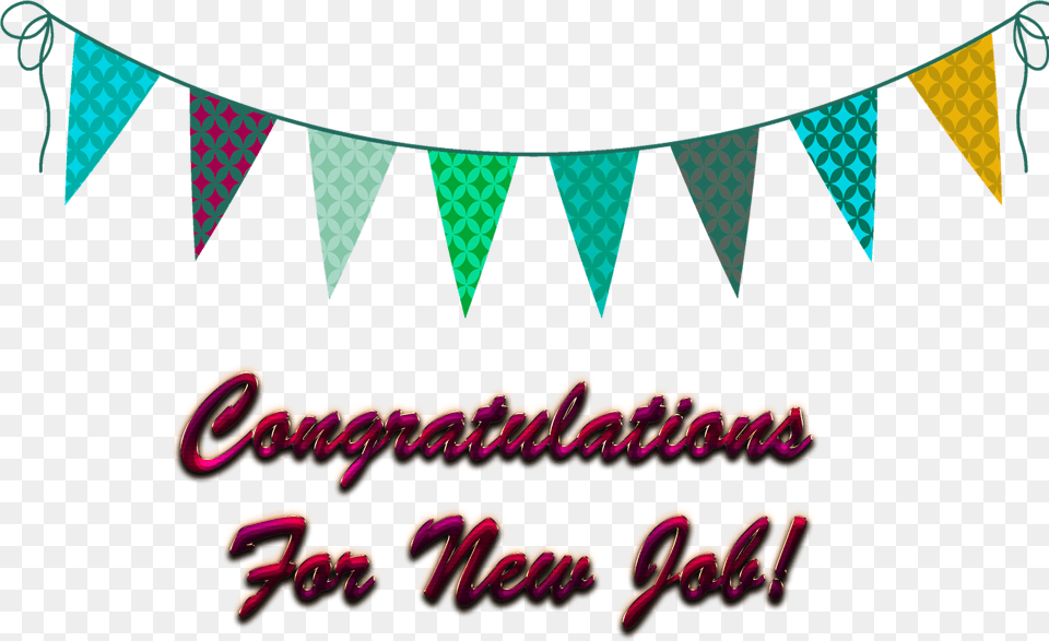 Congratulations For New Job Free Image Download Motif, Banner, People, Person, Text Png