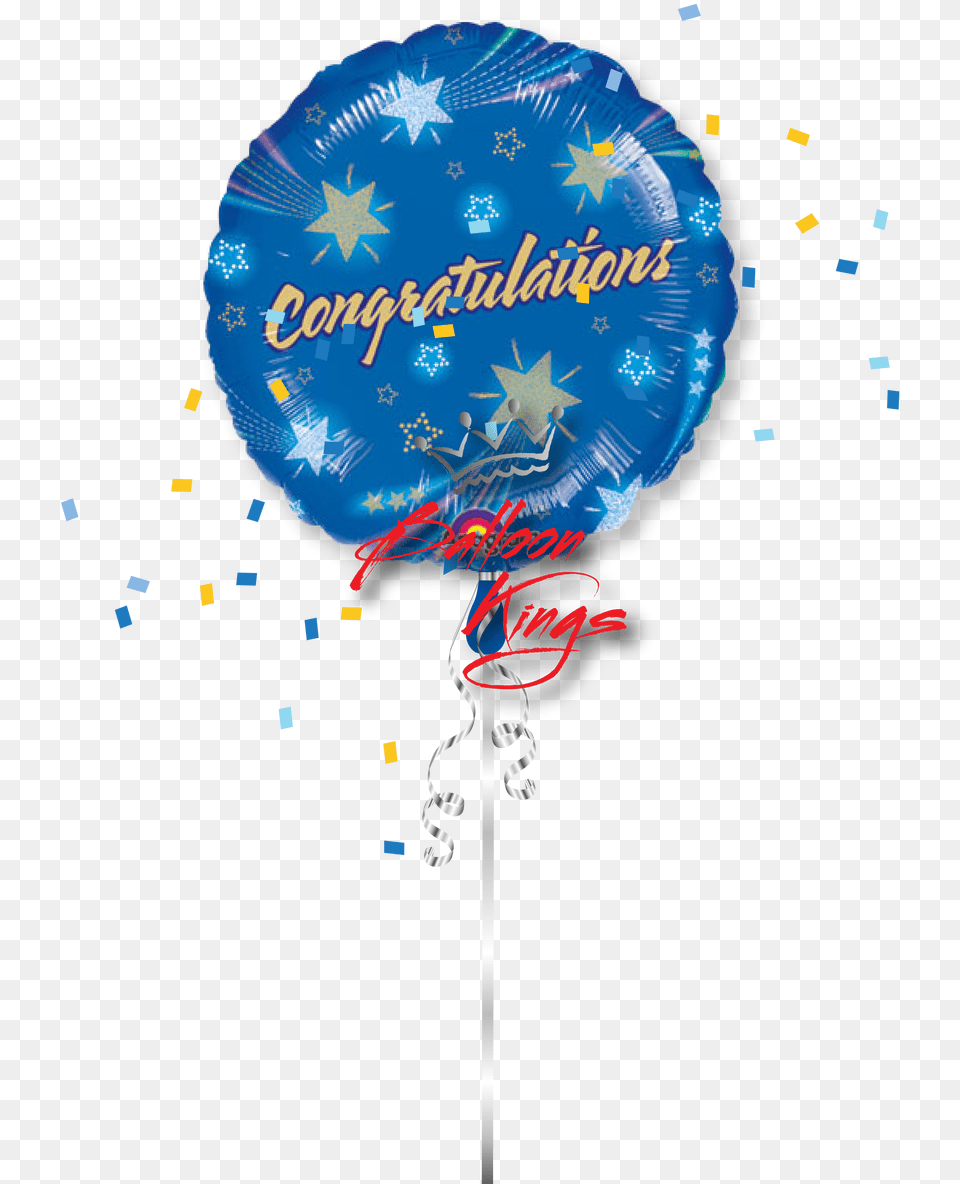 Congratulations Shooting Stars Congratulations Basketball, Balloon, Food, Sweets Free Png Download