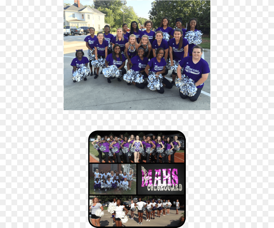 Congratulations To The 2017 2018 Marching Canes Color Monroe, Person, People, Art, Collage Free Png