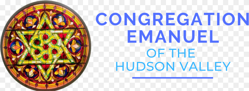 Congregation Emanuel Of The Hudson Valley Circle, Art, Stained Glass Png Image