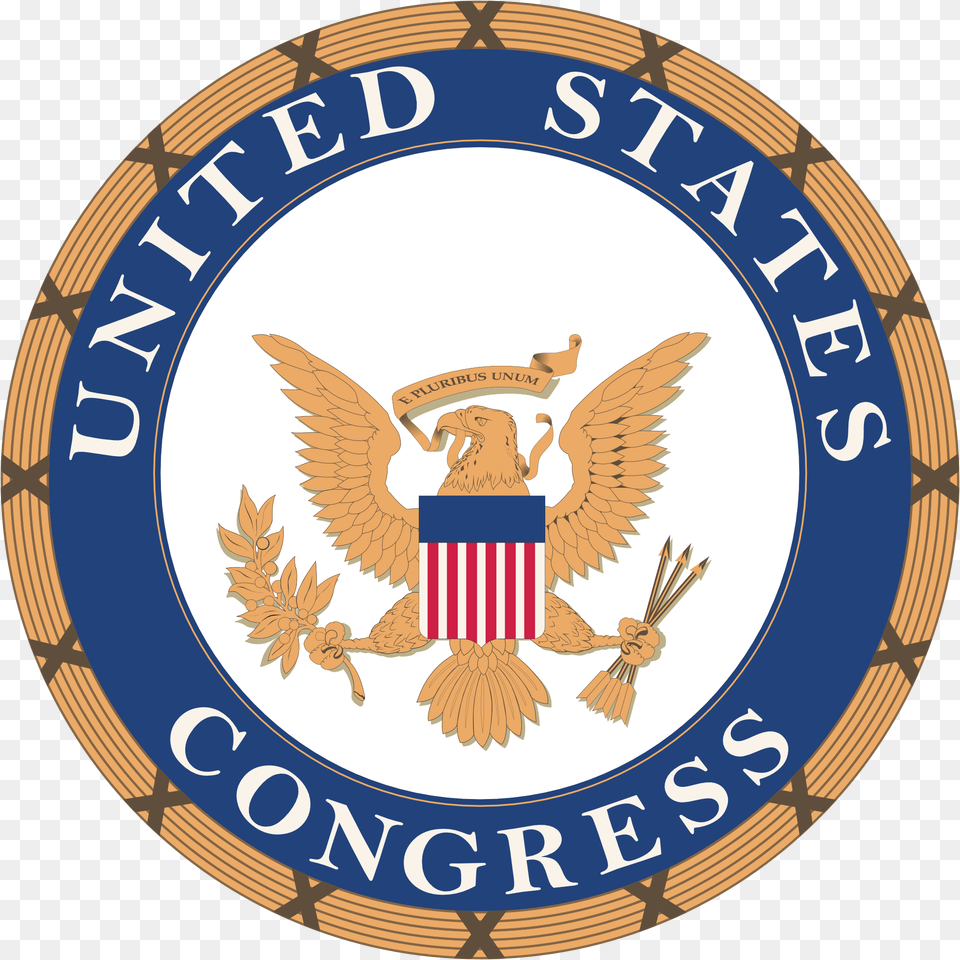 Congress Clipart National Commission On Military National And Public, Badge, Emblem, Logo, Symbol Free Png Download