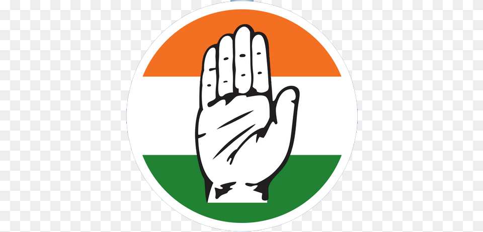 Congress Logo Hd Images Election Parties In Telangana, Body Part, Clothing, Glove, Hand Free Transparent Png