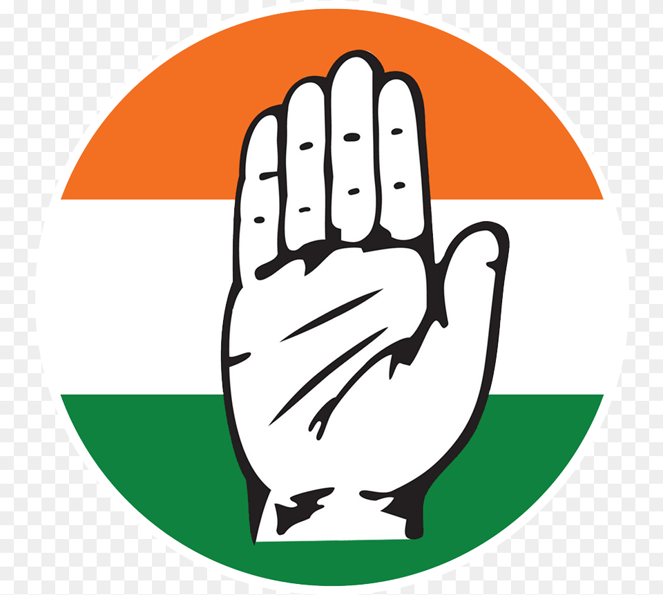 Congress Logo Hd Indian Indian National Congress, Body Part, Clothing, Glove, Hand Png Image