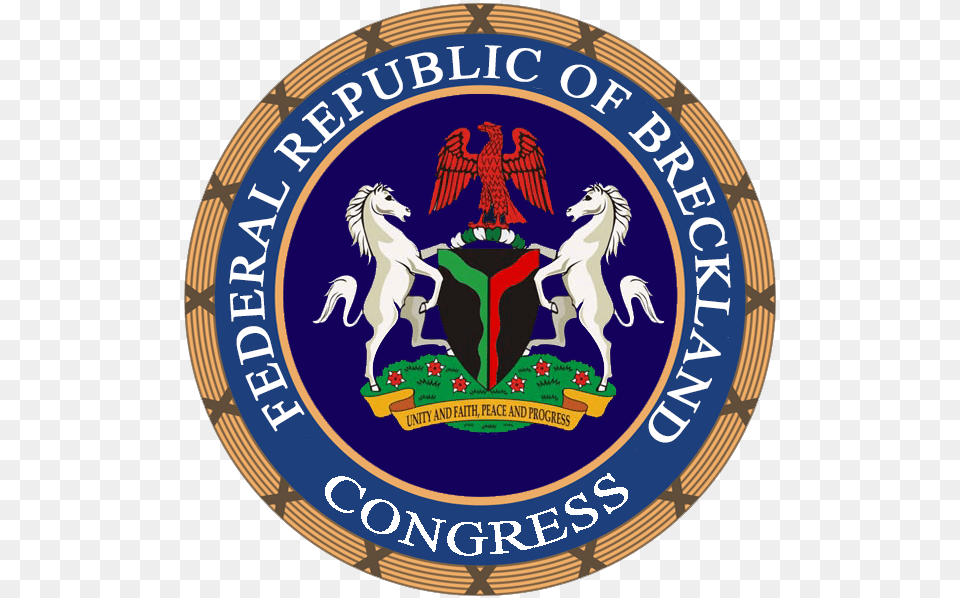 Congresslogo Coat Of Arms Of Nigeria, Badge, Emblem, Logo, Symbol Free Transparent Png