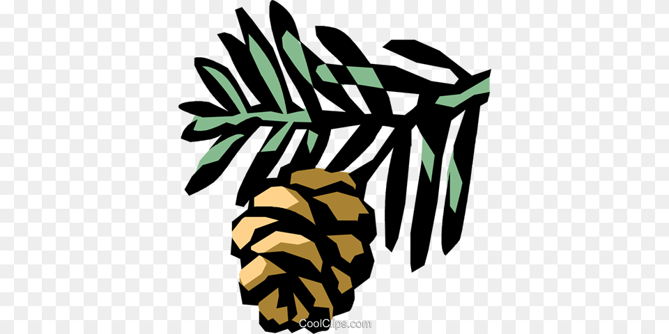 Conifer Royalty Vector Clip Art Illustration, Plant, Tree, Ammunition, Grenade Free Png Download