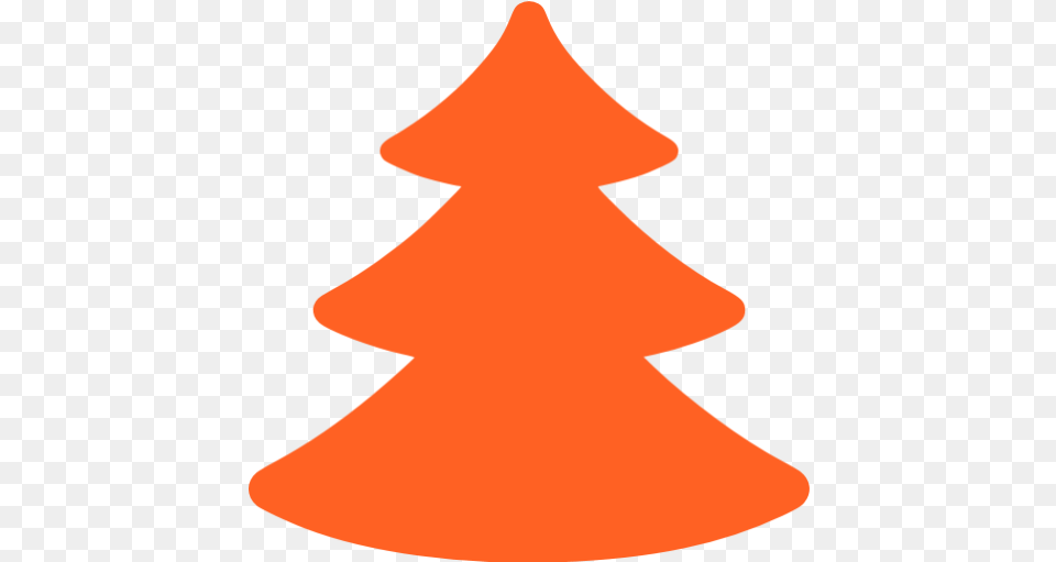 Coniferous Tree Icons Images Christmas Tree Icon Orange, Cone Png