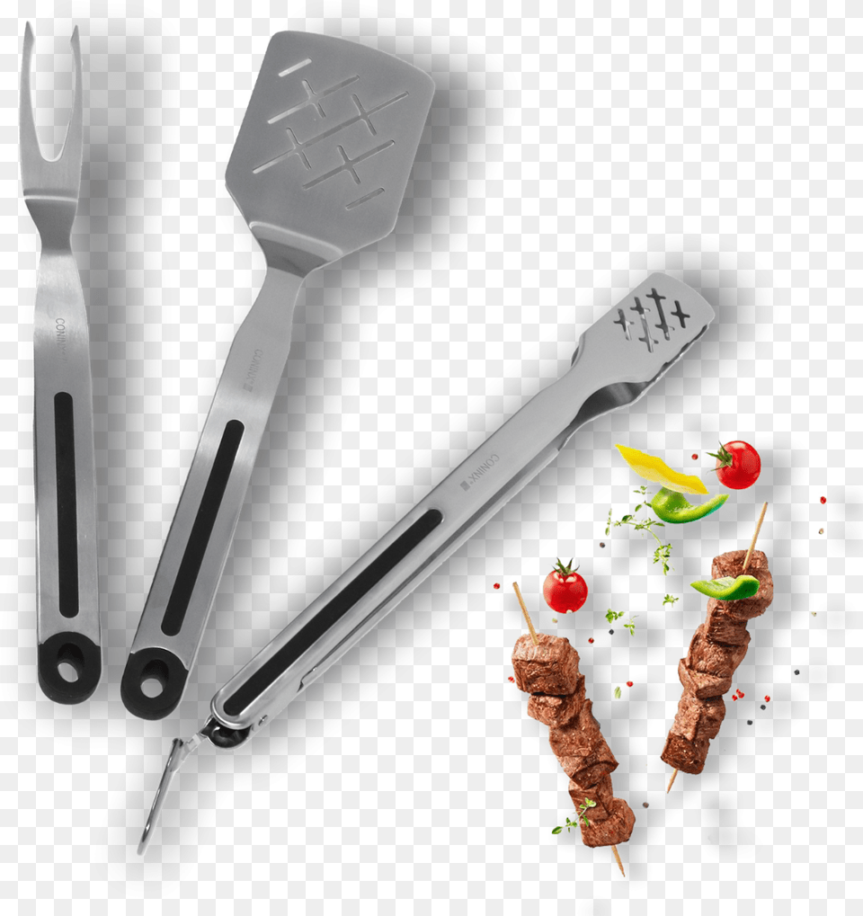 Coninx 3 Piece Barbecue Set Riva Barbecue, Blade, Dagger, Kitchen Utensil, Knife Png