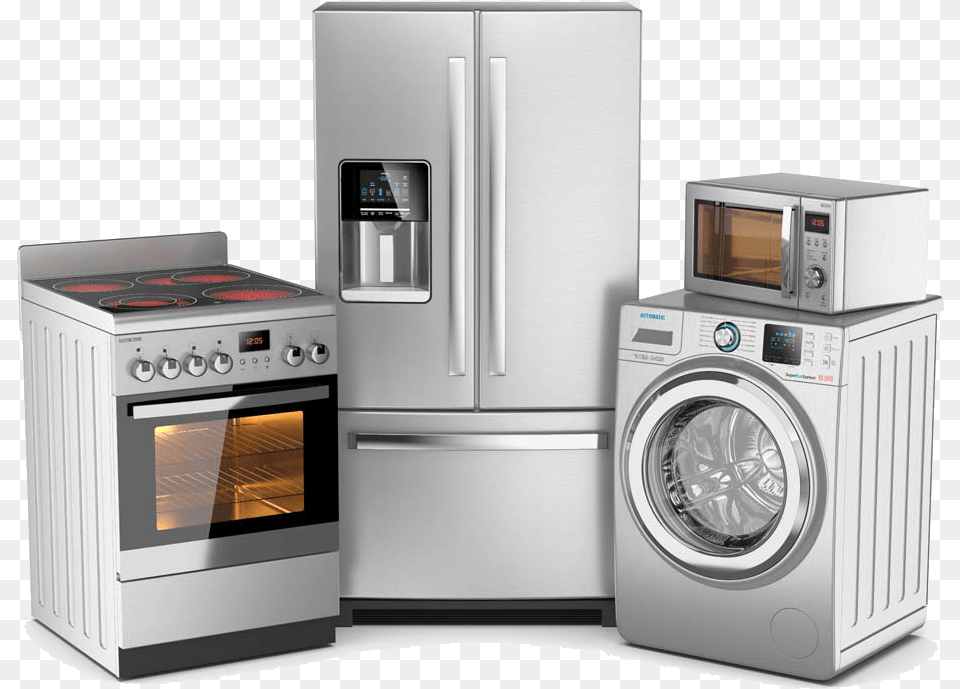 Conjunto De Electrodomsticos En Lnea Blanca Warranty Appliances, Appliance, Device, Electrical Device, Washer Png Image